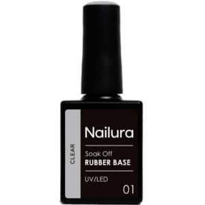 Nailura Rubber Base 10 ml - 01 Clear