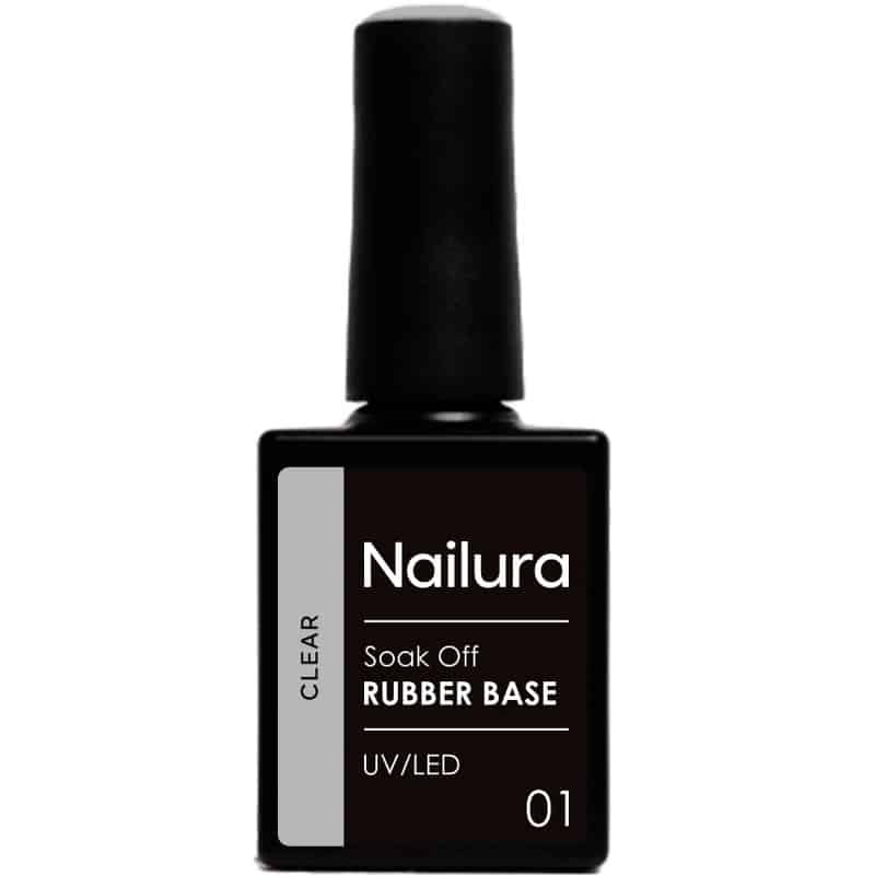 Nailura Rubber Base 10 ml - 01 Clear